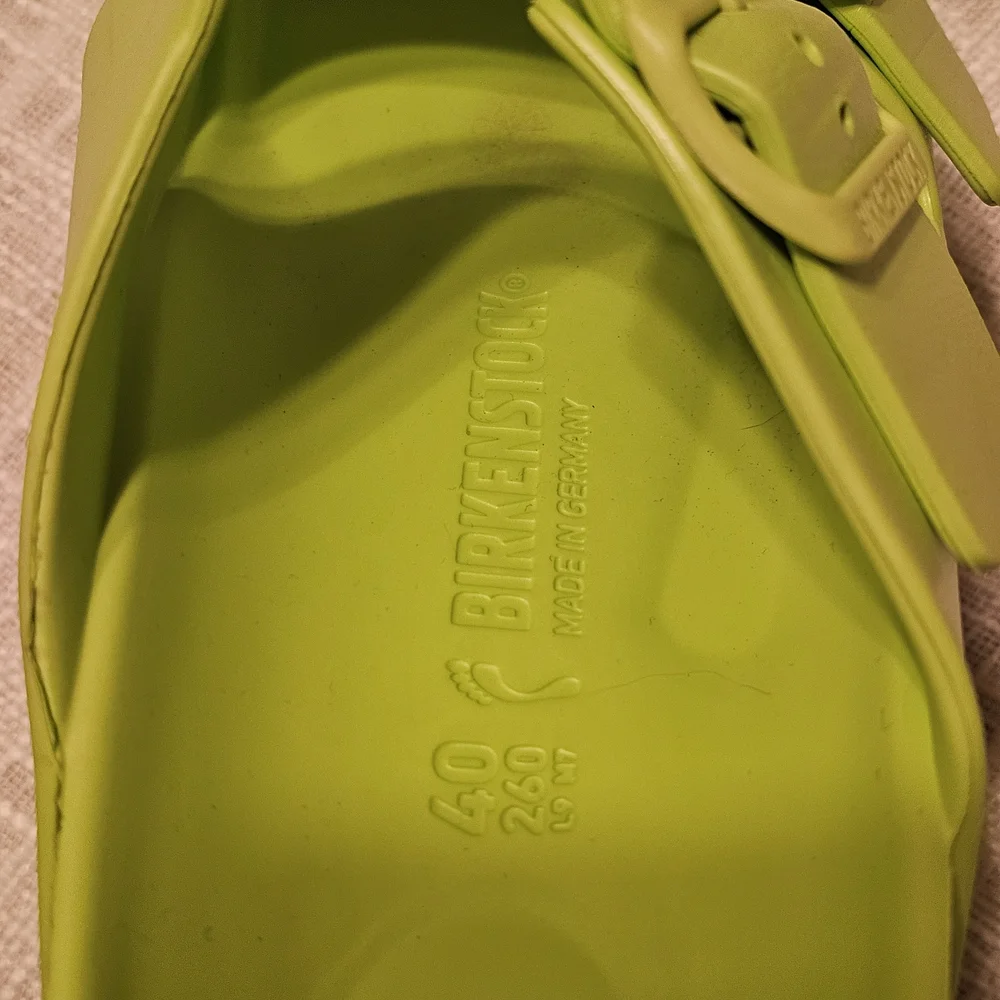 Birkenstock Lime Sandals - Picture 7 of 7